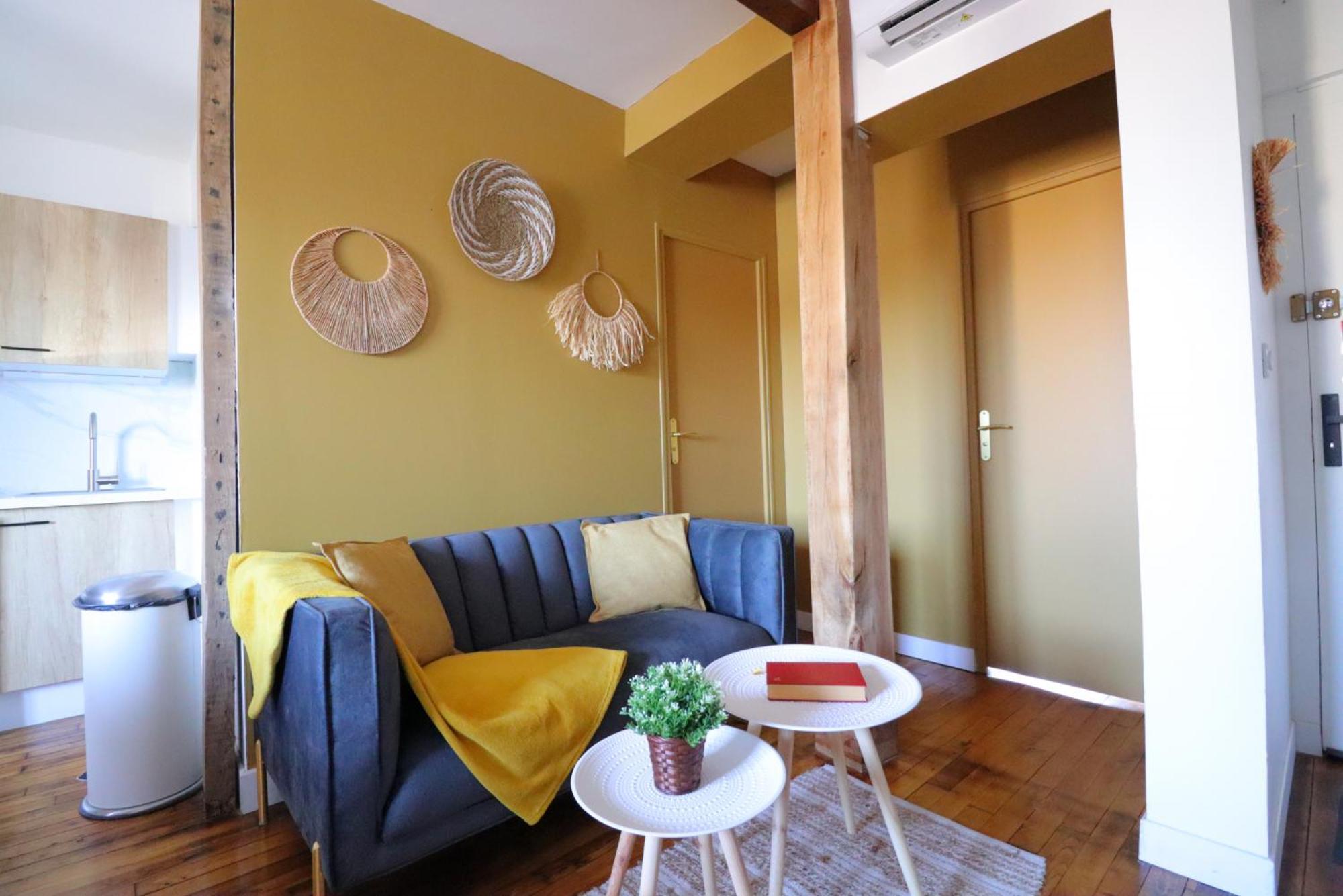 Le Boho - Charmant T3 Avec Climatisation Et Fibre Bergerac Cameră foto