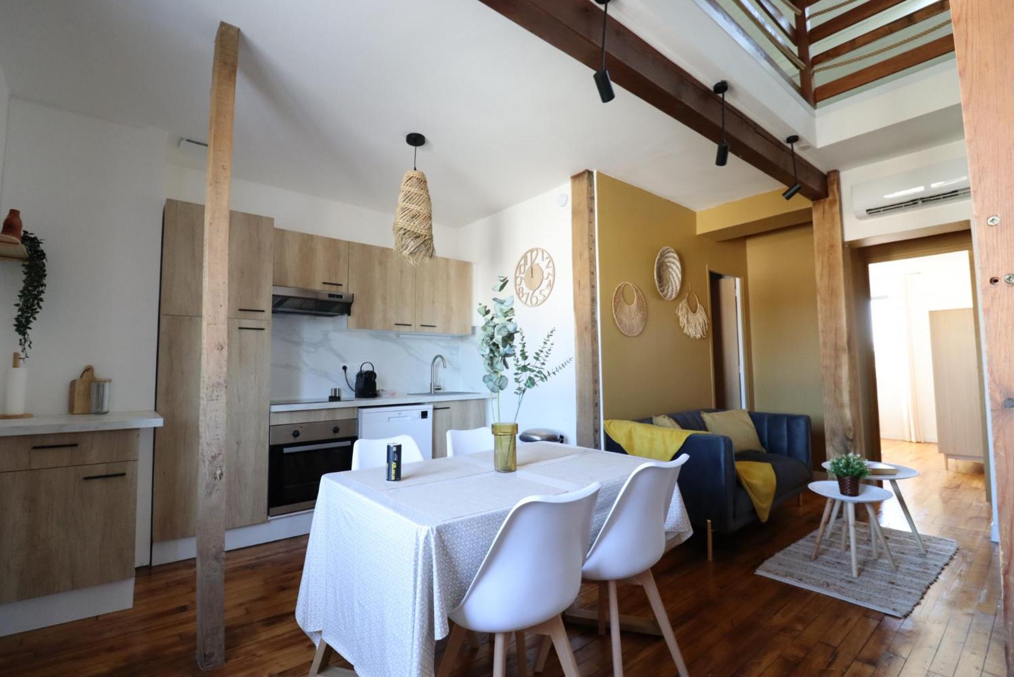 Le Boho - Charmant T3 Avec Climatisation Et Fibre Bergerac Cameră foto