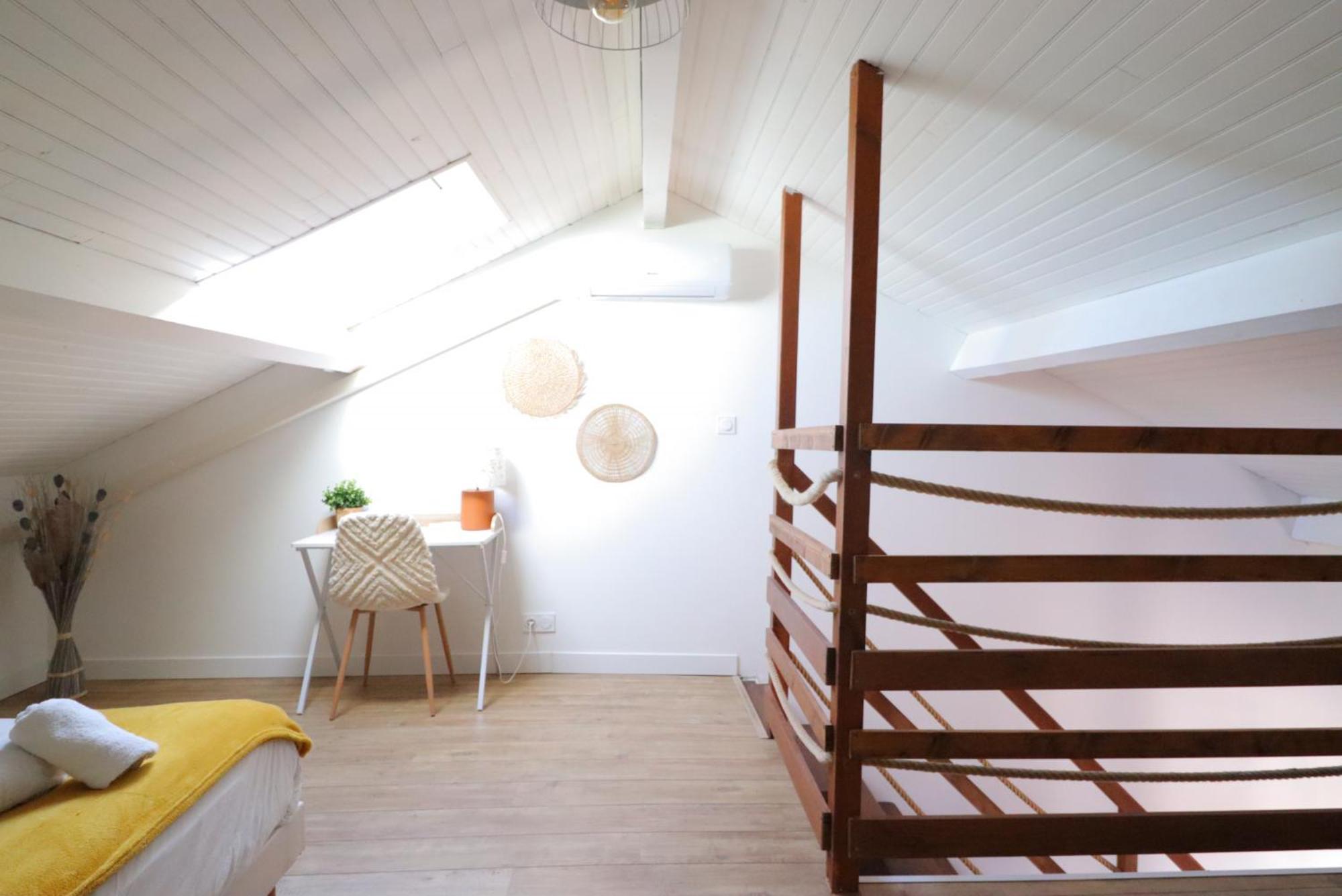 Le Boho - Charmant T3 Avec Climatisation Et Fibre Bergerac Cameră foto