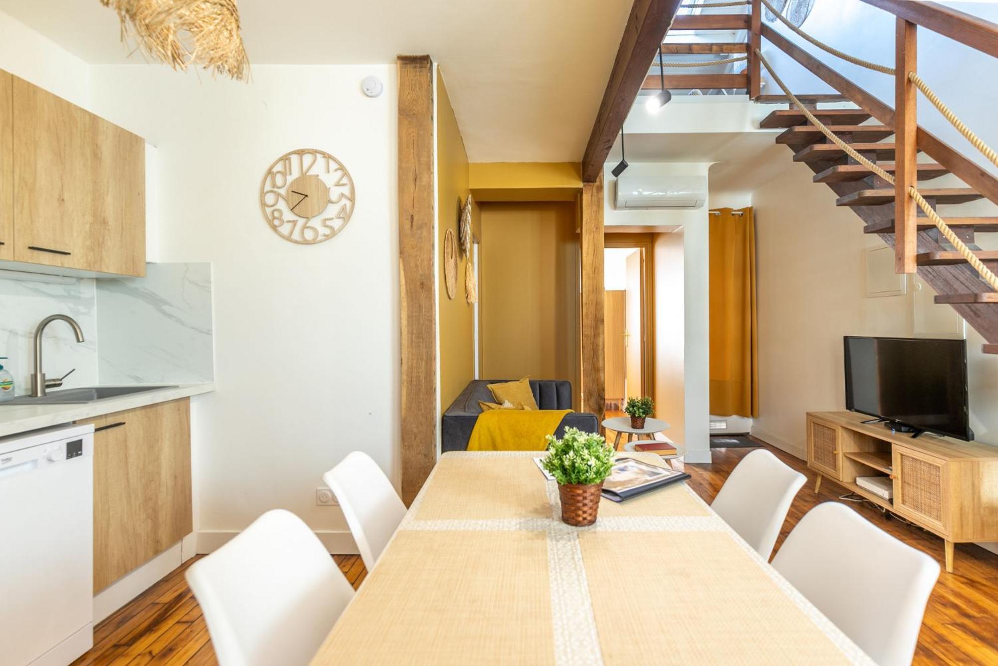 Le Boho - Charmant T3 Avec Climatisation Et Fibre Bergerac Exterior foto